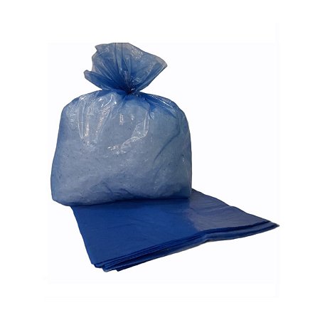 SACO DE LIXO 20L 40X45 AZUL 0,4 CHEIROSO PCT C/ 50UN