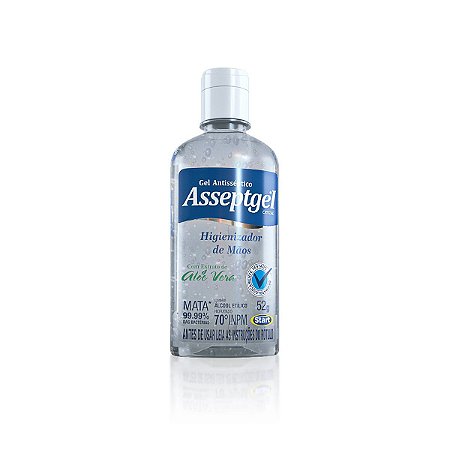 ALCOOL GEL ANTISSEPTICO CRISTAL 52G - ASSEPTGEL