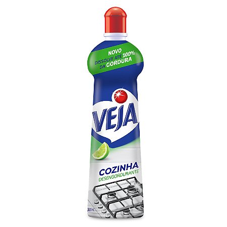 DESENGORDURANTE 500ML LIMAO SQUEEZE POWER GEL - VEJA