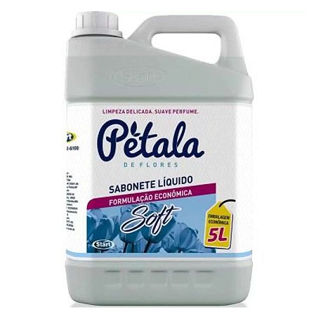 SABONETE LIQUIDO 5L PETALA DE FLORES - SOFT