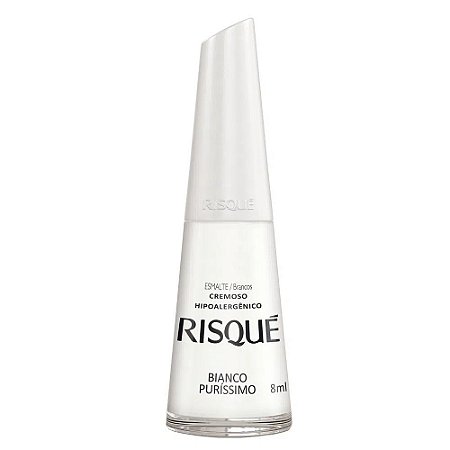 Esmalte Risqué Cremoso - Branco Purissimo