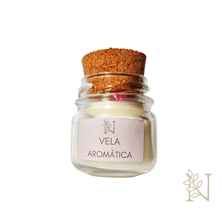 Vela Aromática Pote Rolha