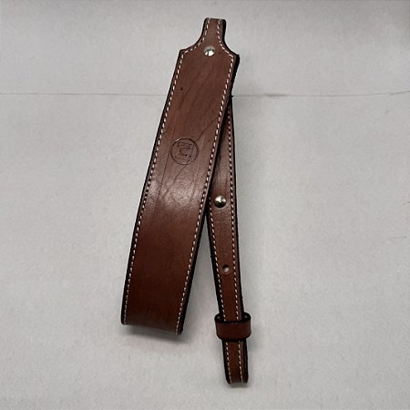 Bandoleira de Couro Legítimo Lisa com Regulagem – Zanin Couros