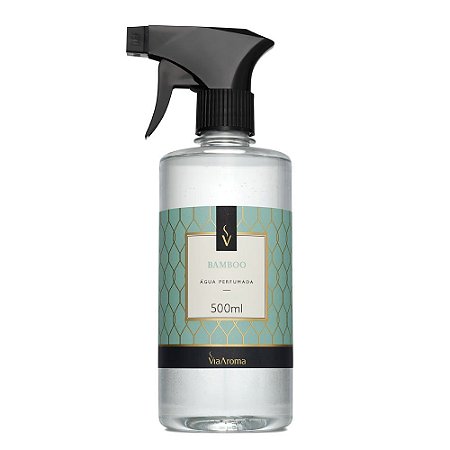 Água Perfumada Via Aroma 500 ml Clássica Bamboo