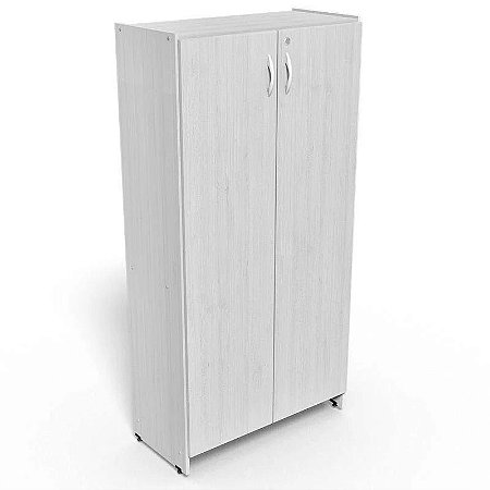 Armário Alto 2 Portas para Escritório com Tampo de 15mm Lux MV017