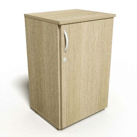 Armário Baixo 1 Porta para Escritório com Tampo de 18mm Fitt MV041