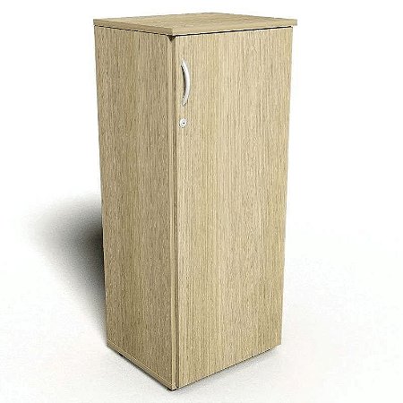 Armário Médio 1 Porta para Escritório com Tampo de 18mm Fitt MV111