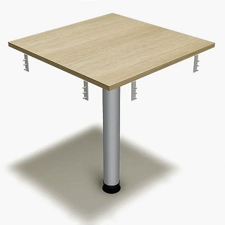 Conexão Quadrada para Mesa de Escritório com Tampo de 18mm Fitt MV163