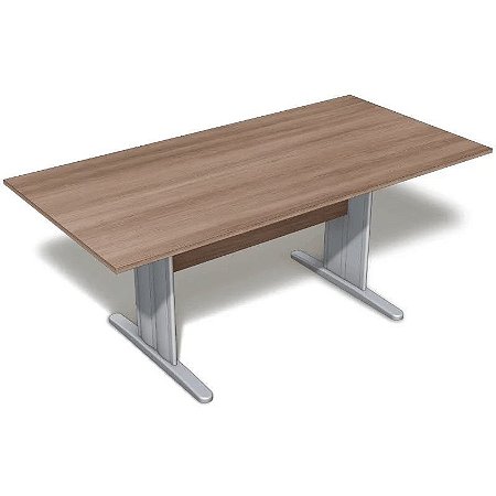 Mesa de Reunião Retangular para Escritório com Tampo de 18mm Star MV287