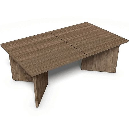 Mesa de Reunião Retangular para Escritório Tamburato com Tampo de 37mm Classic MV289