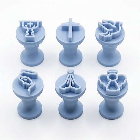 Kit 6 Carimbo Marcador Brigadeiro Batizado, Batismo