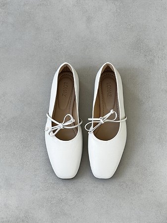 Sapatilha Sylvie Lohaz Off White
