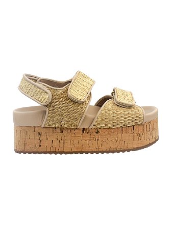 Sandália Papete Brisa Lohaz Natural