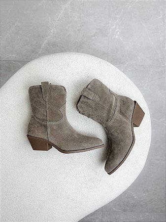 Bota Asha Western Lohaz Taupe