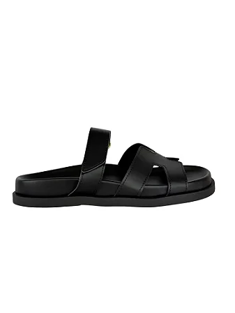 Noah - Tamanco Birken Feminino em Tiras Preto