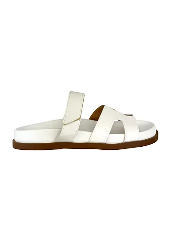Noah - Tamanco Birken Feminino em Tiras Branco