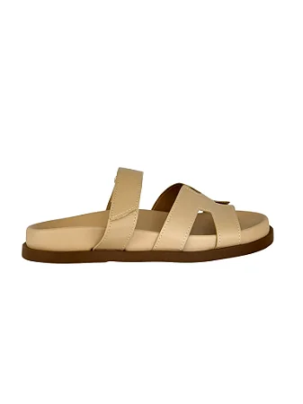 Noah - Tamanco Birken Feminino em Tiras Amendoa