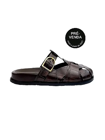 |PRÉ-VENDA| Berlin - Tamanco Feminino Clog Café