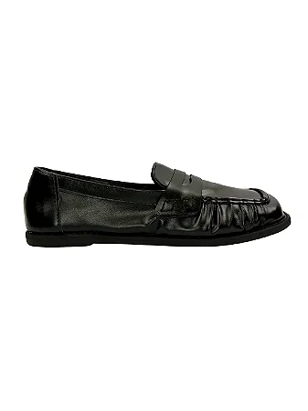 Astor Square - Sapato Feminino Mocassim Loafer Preto