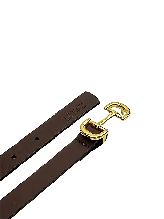 Cinto Feminino Couro Café