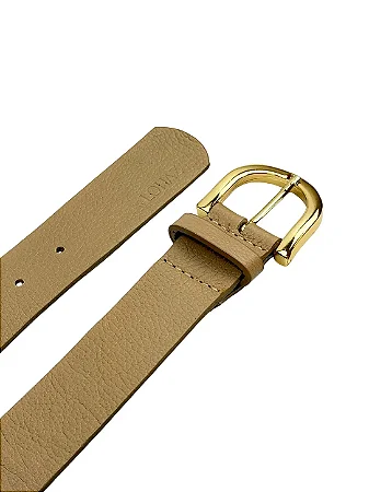 Cinto Feminino Couro Avelã