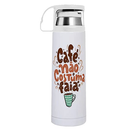 Garrafa térmica de Chá/Café com copo - 500ml
