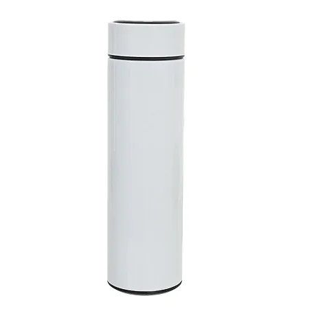 Garrafa Térmica de Inox Com Infusor 400ml Branca