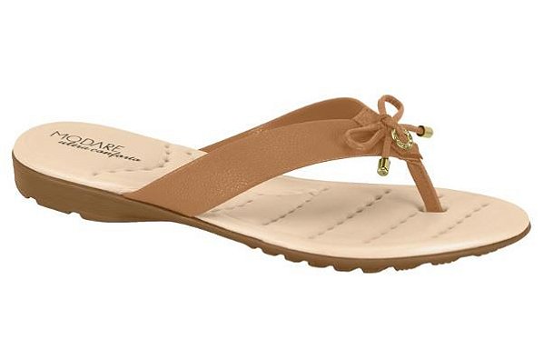 Chinelo Rasteira Feminina Ultra Conforto Modare