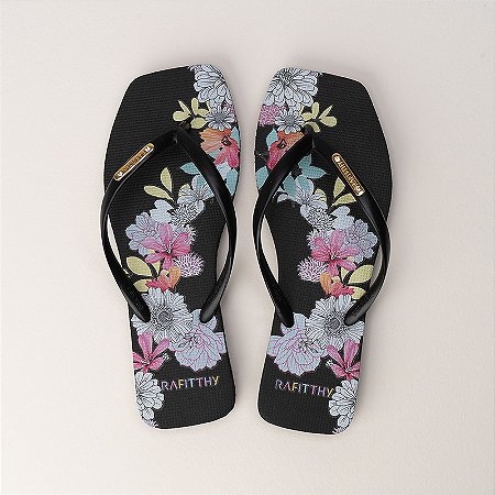 Sandália Feminino Flower Garden Rafitthy