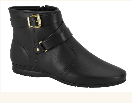 Bota Cano Curto Fivela Napa Beira Rio