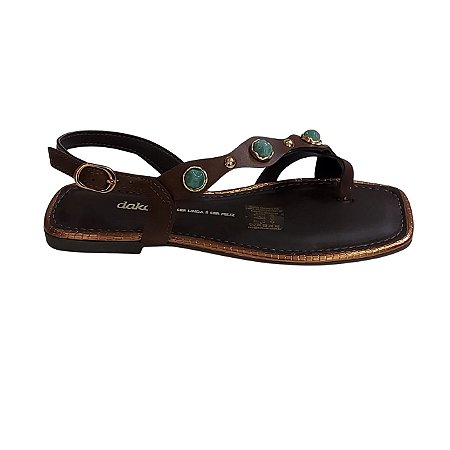 Sandália Rasteira Feminina Dakota