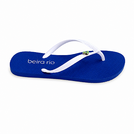 Chinelo Sandália Feminino Cores da Copa do Brasil Beira Rio
