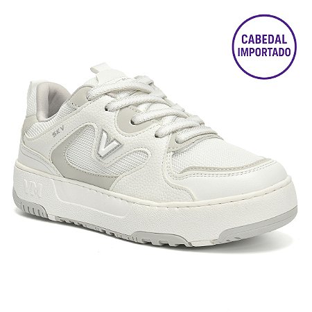 Tênis Casual Feminino Flatform Sintético - Via marte