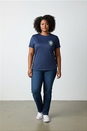 T-SHIRT LUREX BRASIL PLUS