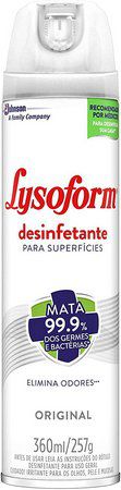 Desinfetante Lysoform Aeressol Original 360ml