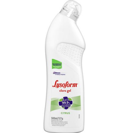 Desinfetante Cloro Gel Lysoform Mata Germes Citrus