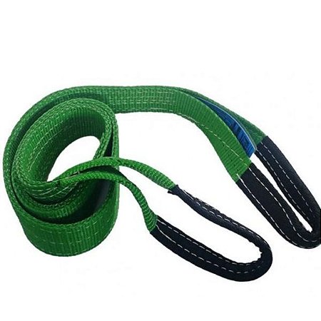Cinta de Elevação Carga 7:1 60mm 2m 2ton Verde