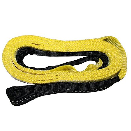 Cinta De Elevação de Carga 3Ton 90mm 5m Amarela