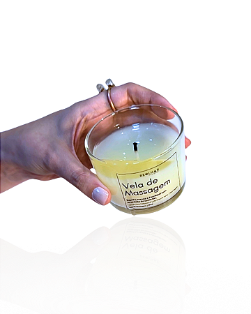 Vela Massagem Lavanda | Reolhar com Propósito