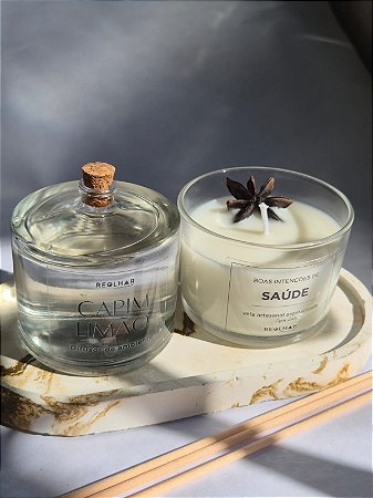Kit Aromas: vela+difusor+base
