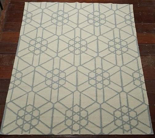 Kilim Ab-07 Cinza/Crú   2,50 x 2,00