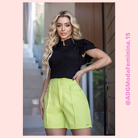 Short social alfaiataria