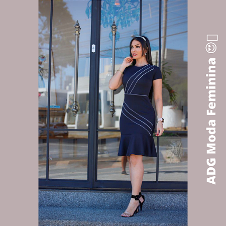 Vestido Vivos transpassado