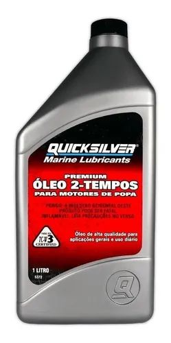 Óleo Quicksilver TC-W3 Premium 2t - 1 Litro
