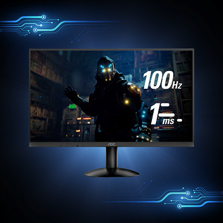 Monitor 21,5" Aoc Led 22b30hm2 Gaming Widescreen Va Vga / Hdmi