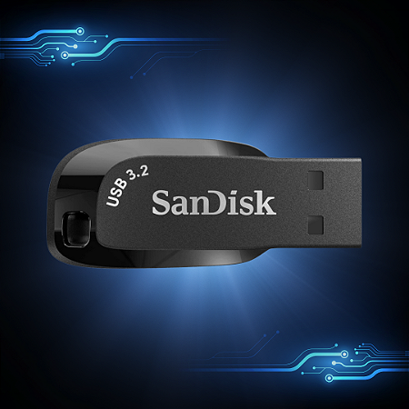 Pen Drive Sandisk Ultra Shift 64gb Usb 3.2 - Sdcz410-64g-g46