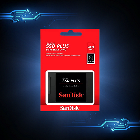 Ssd Sandisk Plus 480gb 535mb/s Sdssda-480g-g26