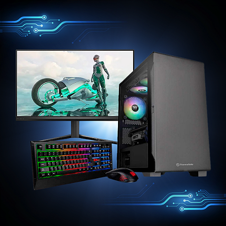 Pc Gamer Amd Ryzen R5 5600x 3.7ghz/ 16gb/ 512gb Ssd/ Rtx3050/ Monitor Gamer 23"