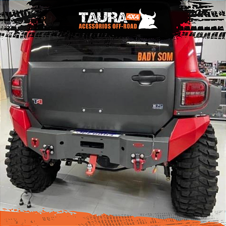 Para-choque traseiro modelo TX4 troller completo 2015 A 2021