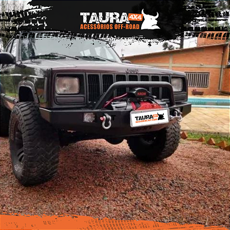 Para-choque de aço Dianteiro - Cherokee Sport XJ